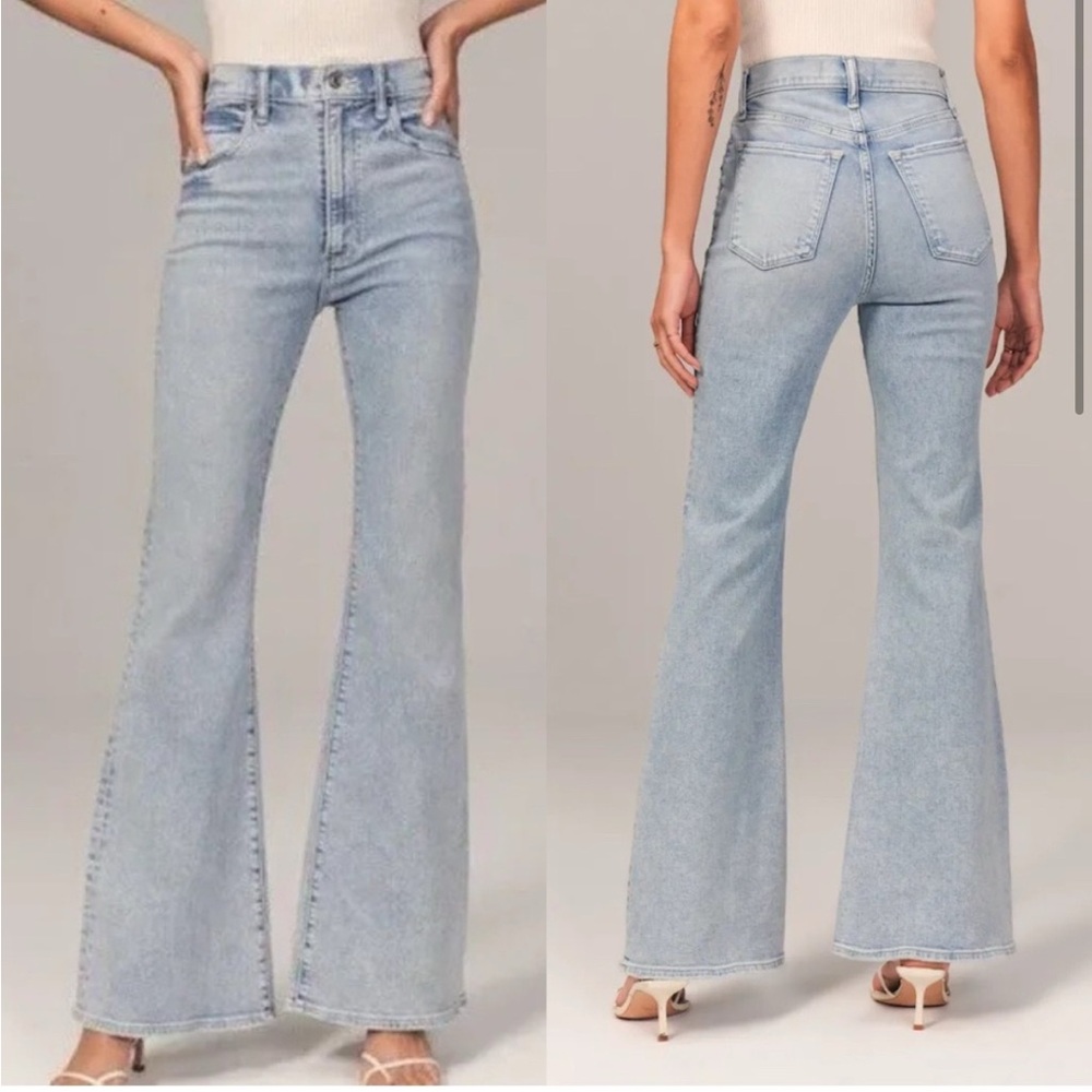 Abercrombie & Fitch the flare ultra high rise